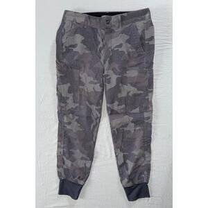 Prana Women's Sky Canyon Gray Camo Jogger Pants. Women's Size 4, EUC!!